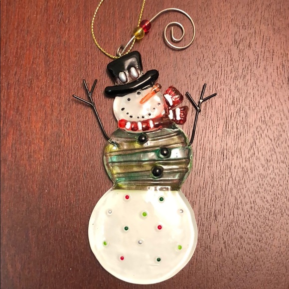 Demdaco Other - 🎄3 for $25 - Glass snowman ornament